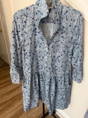 Tuckernuck Blue Floral Dress